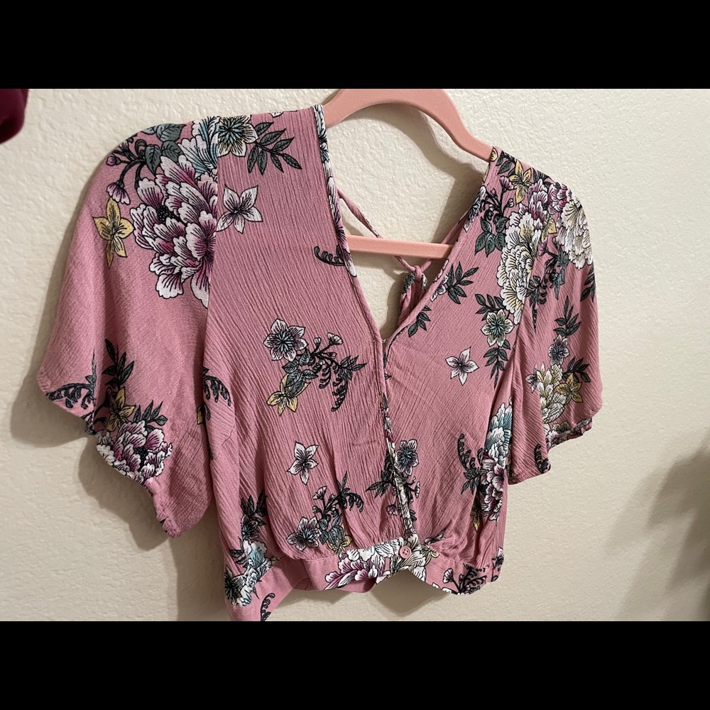 Floral Crop Top